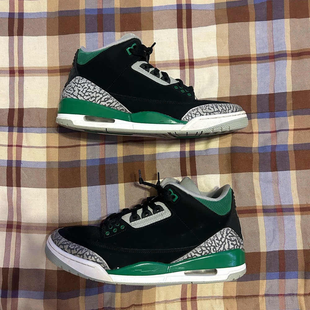 Jordan 3 pine green